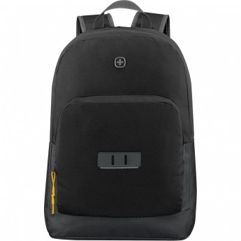 Рюкзак WENGER NEXT 23 CRANGO 16" переработанный ПЭТ, 33х22х46 см, 25л чёрный